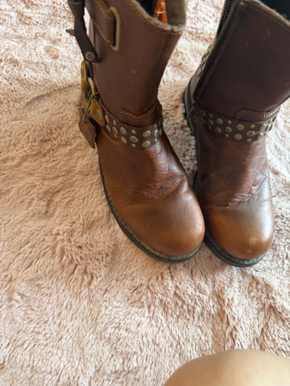 Harley Davidson womens Vada brown boots - Picture 3 of 6